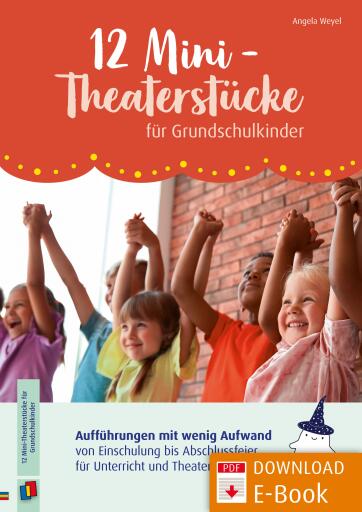 Portada del libro «12 Mini-Theaterstücke für Grundschulkinder», de Angela Weyel