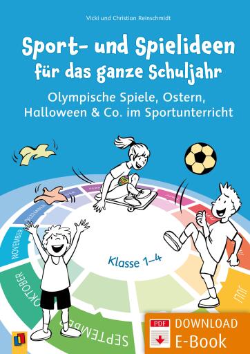 Portada del libro «Sport- und Spielideen für das ganze Schuljahr», de Christian Reinschmidt, Vicki Reinschmidt