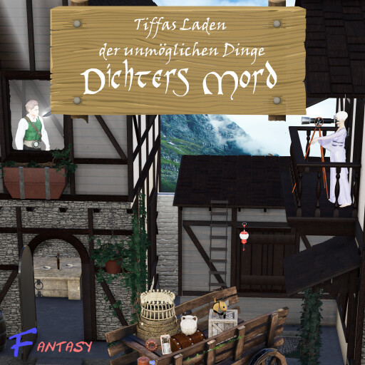 Portada del audiolibro «Dichters Mord», de Florian Fehring