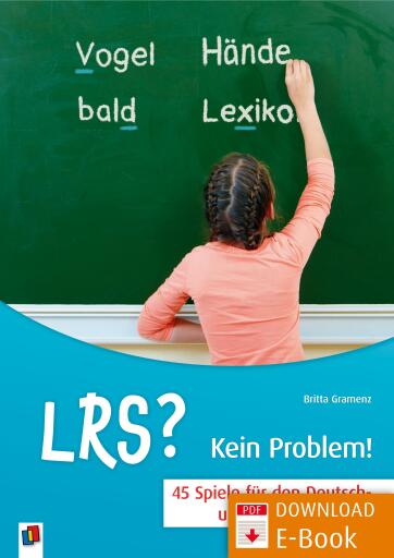 Portada del libro «LRS? – Kein Problem!», de Britta Gramenz