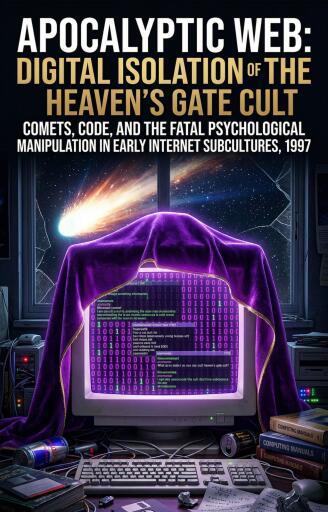 Portada del libro «Apocalyptic Web: Digital Isolation of the Heaven's Gate Cult», de Darin Quinn