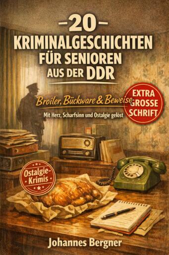 20 Kriminalgeschichten für Senioren aus der DDR