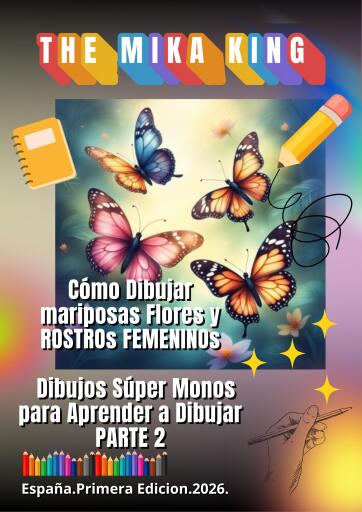Cómo Dibujar mariposas Flores y ROSTROs FEMENINOs Dibujos Súper Monos para Aprender a Dibujar Paso a Paso PARTE 2