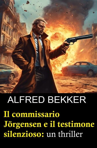 Portada del libro «Il commissario Jörgensen e il testimone silenzioso: un thriller», de Alfred Bekker