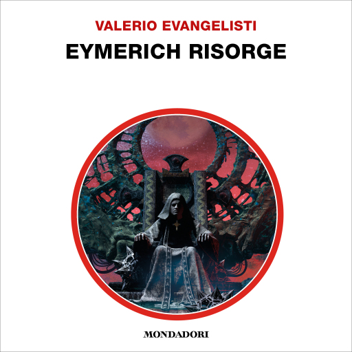 Portada del audiolibro «Eymerich risorge», de Valerio Evangelisti
