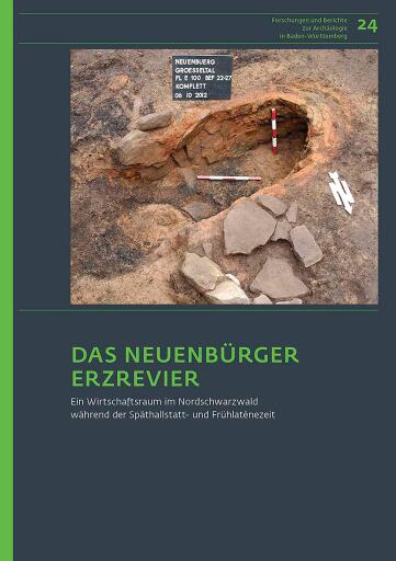 Portada del libro «Das Neuenbürger Erzrevier im Nordschwarzwald als Wirtschaftsraum während der Späthallstatt- und Frühlatènezeit», de Guntram Gassmann, Günther Wieland