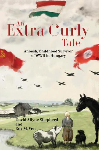Portada del libro «An Extra Curly Tale», de David Allyne Shepherd
