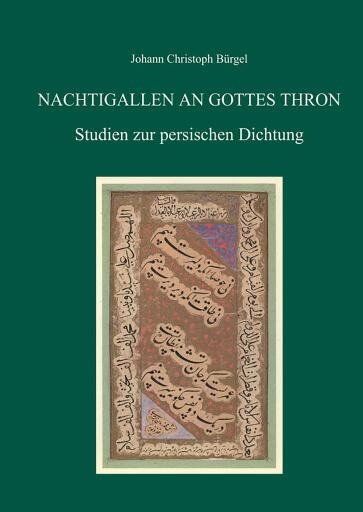 Portada del libro «Nachtigallen an Gottes Thron», de Johann Christoph Bürgel