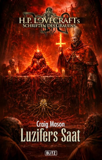 Portada del libro «Lovecrafts Schriften des Grauens 56: Luzifers Saat», de Craig Mason