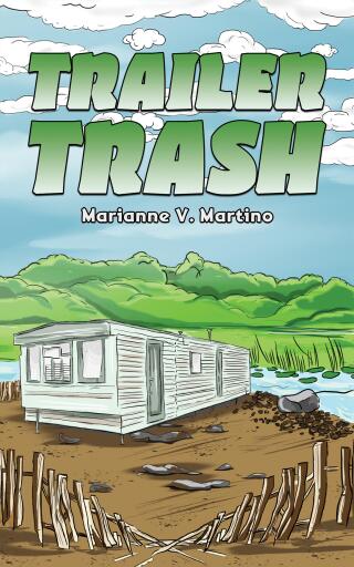 Portada del libro «Trailer Trash», de Marianne V. Martino