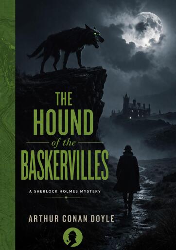 Portada del libro «The Hound of the Baskervilles», de Arthur Conan Doyle