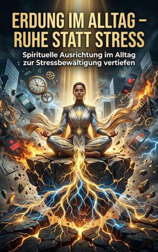 Portada del libro «Erdung im Alltag – Ruhe statt Stress», de Liora Becker