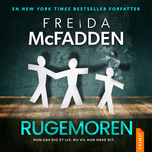 Portada del audiolibro «Rugemoren», de Freida McFadden