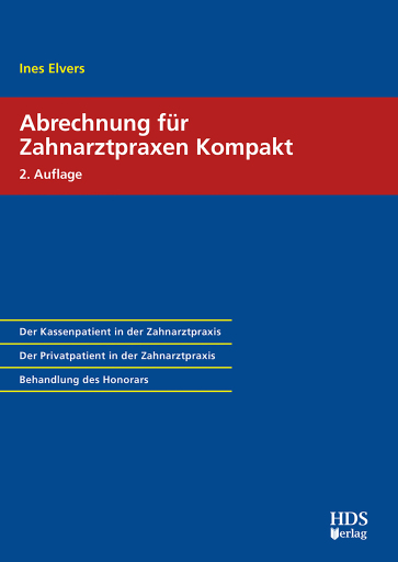 Portada del libro «Abrechnung für Zahnarztpraxen Kompakt», de Ines Elvers