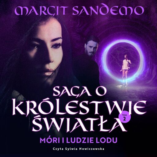 Portada del audiolibro «Móri i Ludzie Lodu», de Margit Sandemo