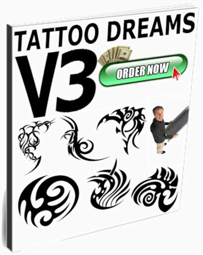 Portada del libro «Tattoo Dreams V3 – Tattoo Dreams Tattoo Vorlagen.», de Otmar Trierweiler