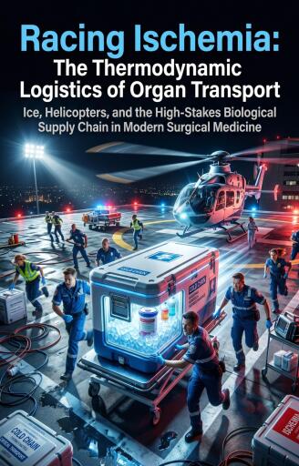 Racing Ischemia: The Thermodynamic Logistics of Organ Transport