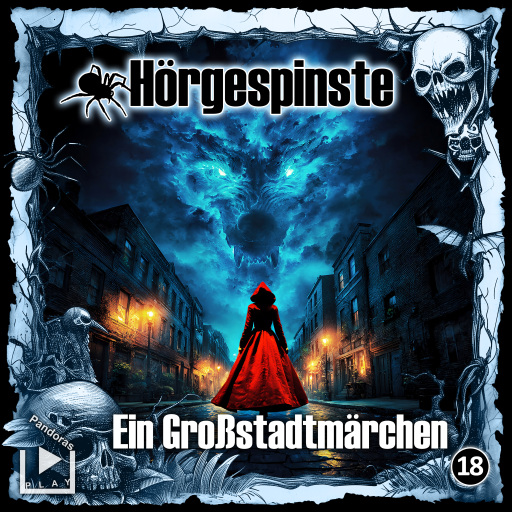 Portada del audiolibro «Hörgespinste 18 - Ein Großstadtmärchen», de Hajo Bremer