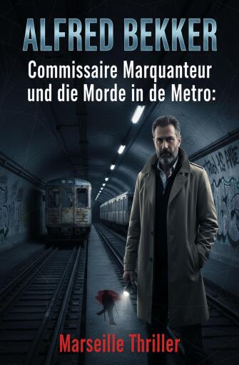 Portada del libro «Commissaire Marquanteur und die Morde in der Metro: Marseille Thriller», de Alfred Bekker