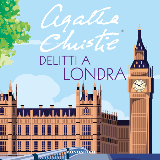 Portada del audiolibro «Delitti a Londra», de Agatha Christie