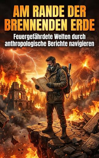 Portada del libro «Am Rande der brennenden Erde», de Liora Becker