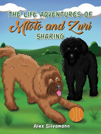 Portada del libro «The Life Adventures of Mtoto and Zuri - Sharing», de Alex Silvamann