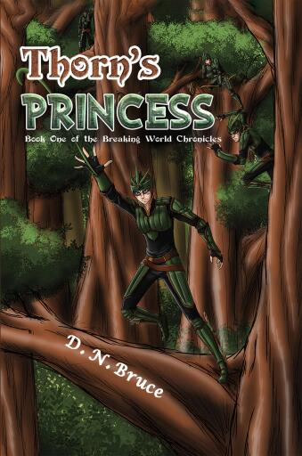 Portada del libro «Thorn's Princess», de D. N. Bruce