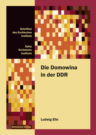 Portada del libro «Die Domowina in der DDR», de Ludwig Elle