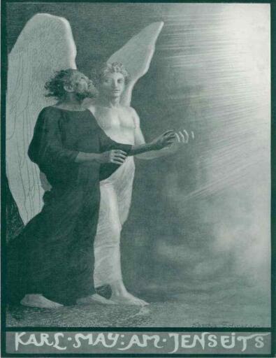 Portada del libro «Am Jenseits - Karl May.», de Otmar Trierweiler
