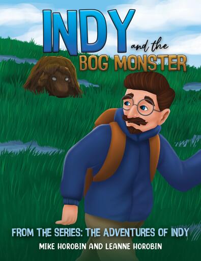 Portada del libro «Indy and the Bog Monster»