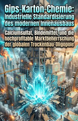 Gips-Karton-Chemie: Industrielle Standardisierung des modernen Innenausbaus