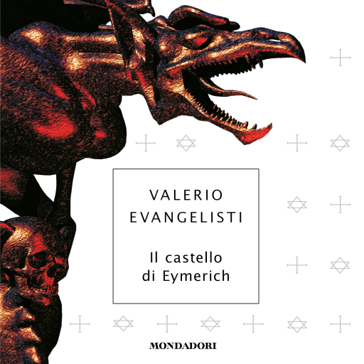 Portada del audiolibro «Il castello di Eymerich», de Valerio Evangelisti