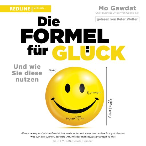 Portada del audiolibro «Die Formel für Glück», de Mo Gawdat