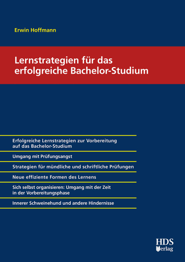 Portada del libro «Lernstrategien für das erfolgreiche Bachelor-Studium», de Hoffmann, Erwin, Prof. Dr.