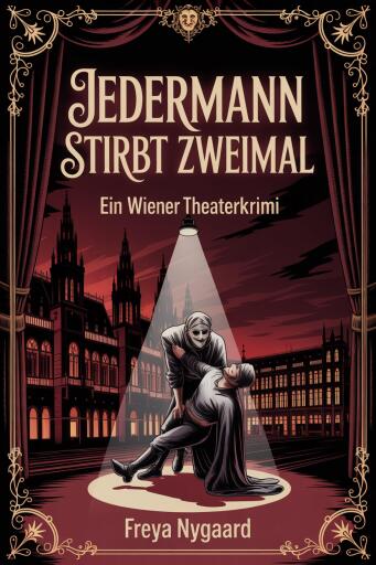 Portada del libro «Jedermann stirbt zweimal», de Freya Nygaard