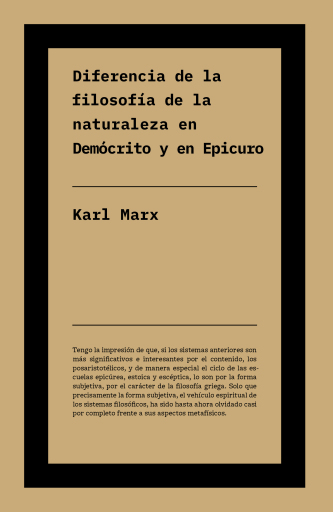 Diferencia entre la filosofía de la naturaleza en Demócrito y en Epicuro