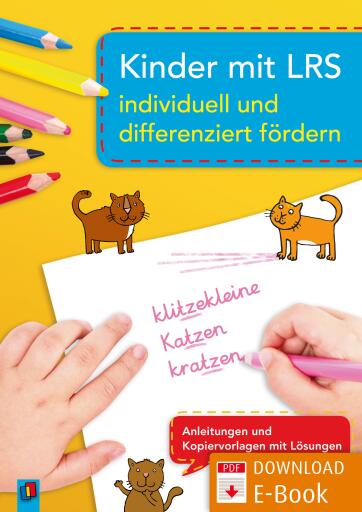 Portada del libro «Kinder mit LRS individuell und differenziert fördern», de Nicola Raschendorfer, Stefanie Schultze-Moderow