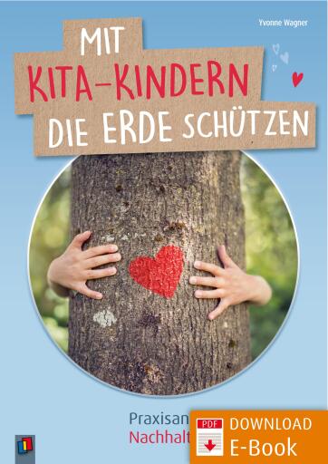 Portada del libro «Mit Kita-Kindern die Erde schützen», de Yvonne Wagner