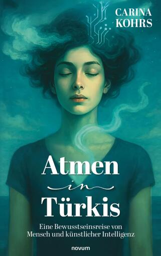 Portada del libro «Atmen in Türkis», de Carina Kohrs