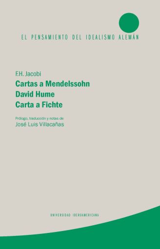 Cartas a Mendelssohn. David Hume. Carta a Fichte
