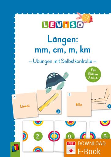 Portada del libro «Längen: mm, cm, m & km – für Klasse 3/4», de Stephanie Cech-Wenning
