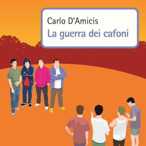 Portada del audiolibro «La guerra dei cafoni», de Carlo D'Amicis