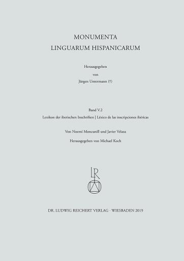 Lexikon der iberischen Inschriften | Léxico de las inscripciones ibéricas
