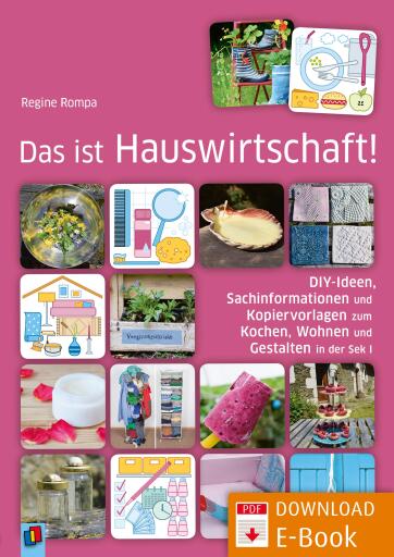 Portada del libro «Das ist Hauswirtschaft!», de Regine Rompa