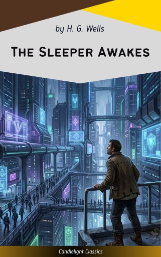 Portada del libro «The Sleeper Awakes», de H. G. Wells