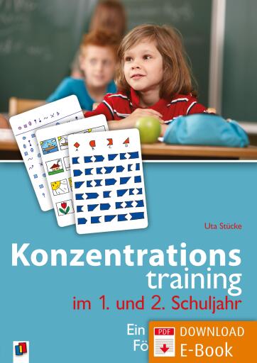 Portada del libro «Konzentrationstraining im 1. und 2. Schuljahr», de Uta Stücke