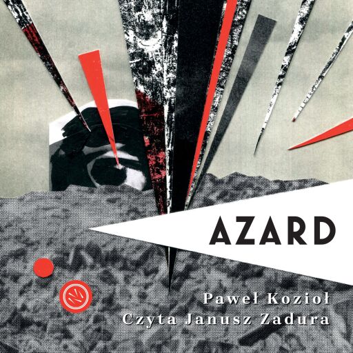 Portada del audiolibro «Azard», de Paweł Kozioł