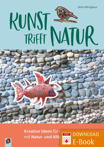 Portada del libro «Kunst trifft Natur», de Silvia Hillringhaus