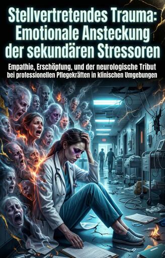 Portada del libro «Stellvertretendes Trauma: Emotionale Ansteckung der sekundären Stressoren», de Lukas Reitmann