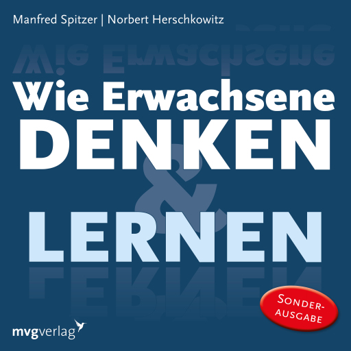 Portada del audiolibro «Wie Erwachsene denken und lernen», de Manfred Spitzer, Norbert Herschkowitz